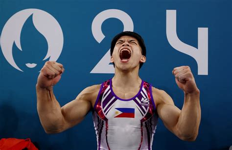 Carlos Yulo earns Olympic berth, reaches floor exercise final.